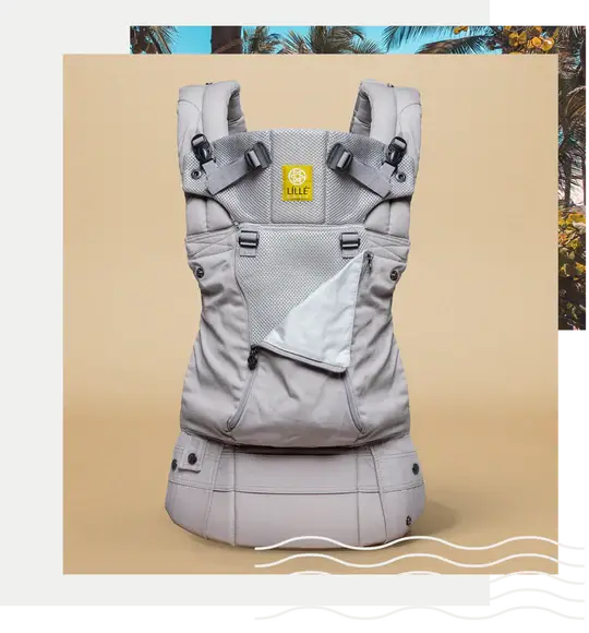 The Complete All Seasons Carrier on a yellow background