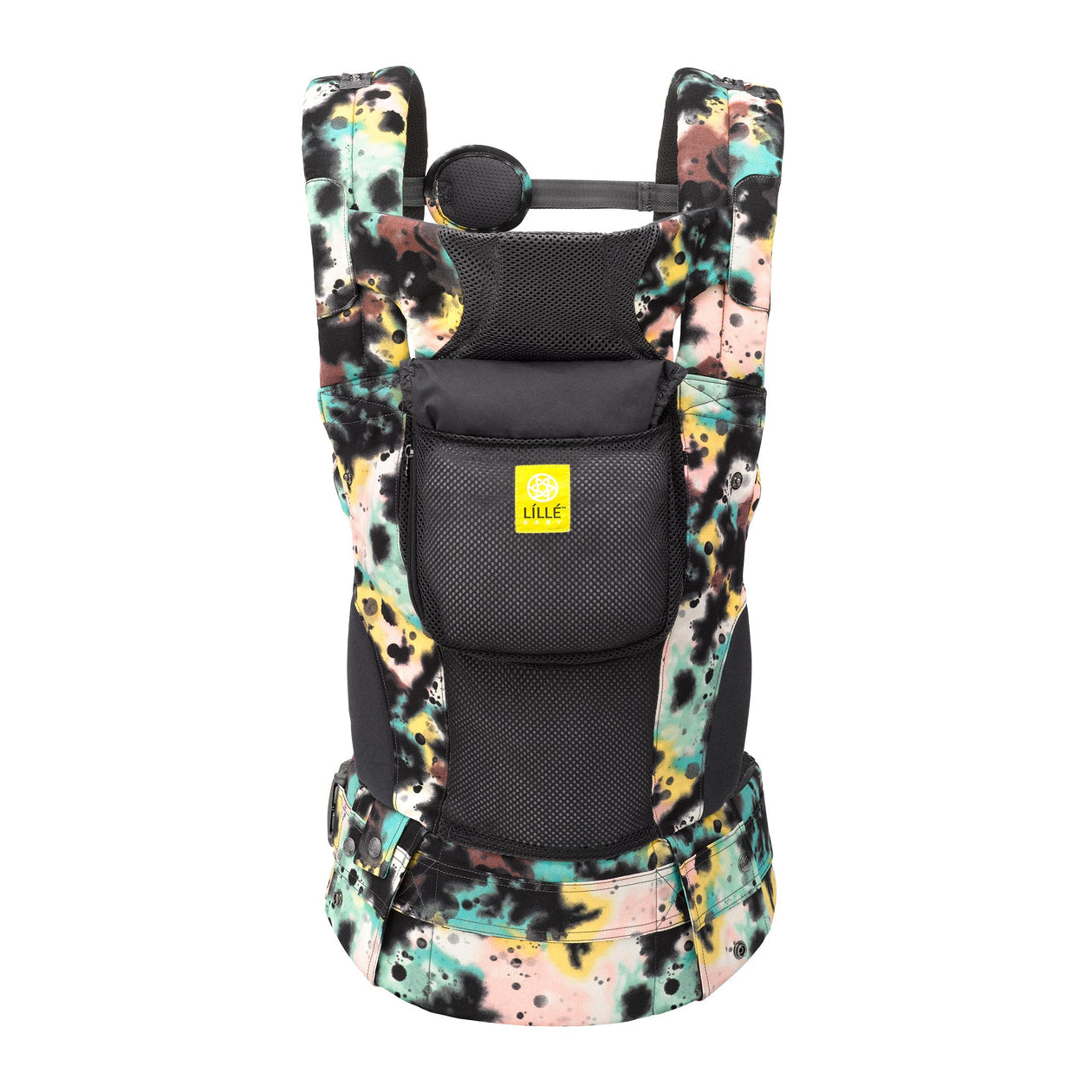 lillebaby complete airflow dlx baby carrier in watercolor space dye
