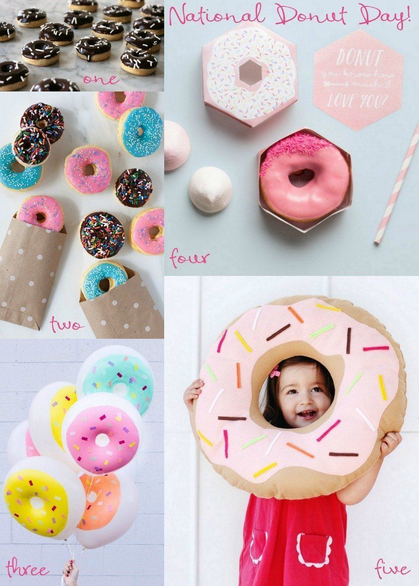 Sprinkles and Glaze, Lets Celebrate Doughnut Day!