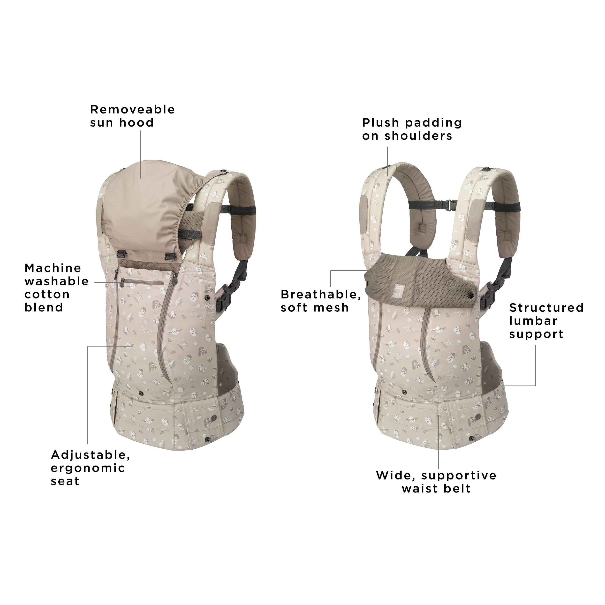 Sun Hood Lillebaby Mesh Carrier Lillebaby Complete All Seasons