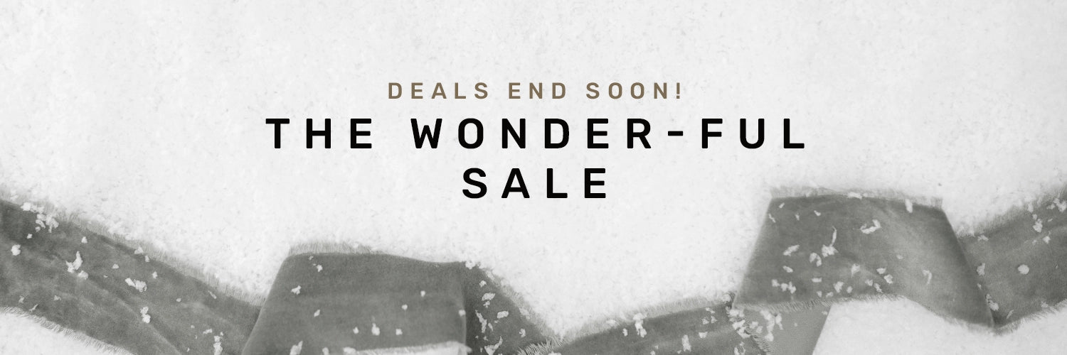 deals end soon! the wonder-ful sale
