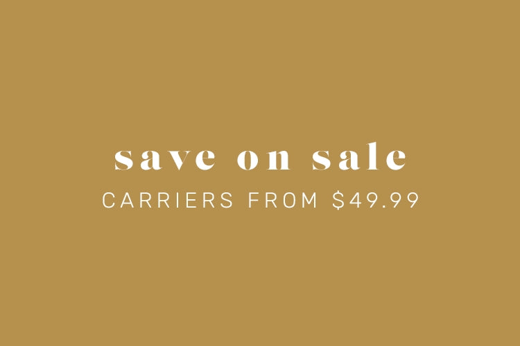 save on sale carriers from $49.99
