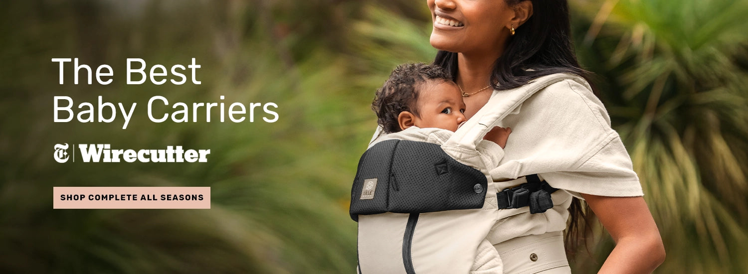 The Best Baby Carriers by WireCutter. Shop complete all seasons. mom wearing baby in complete all seasons in moonbeam