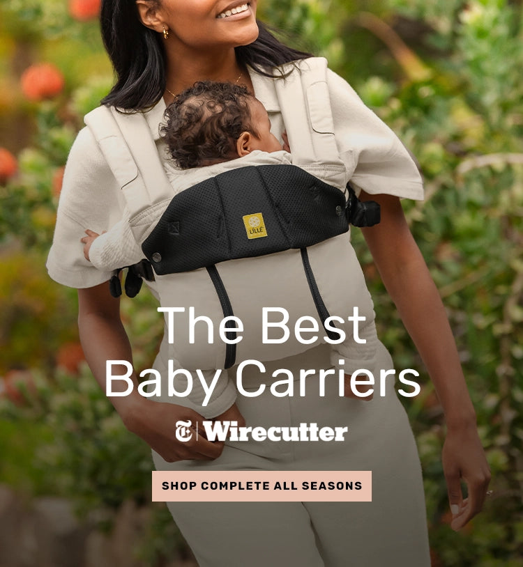 The Best Baby Carriers by WireCutter. Shop complete all seasons. mom wearing baby in complete all seasons in moonbeam