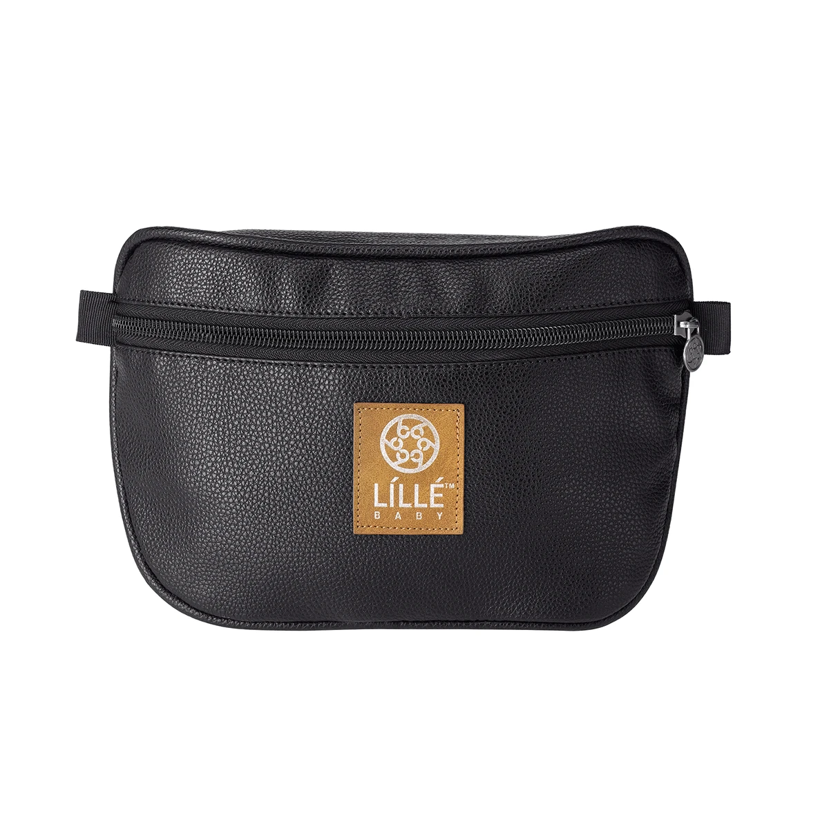 Pocket Pouch Universal Baby Carrier Pocket - Black Leatherette