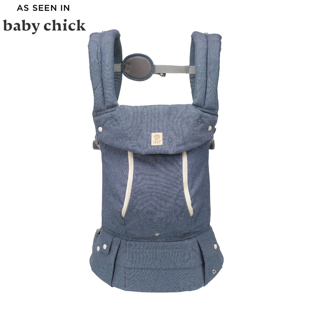 COMPLETE Baby Carrier | All-Weather | Denim – LÍLLÉbaby COMPLETE Baby Carrier | All-Weather | Denim – LÍLLÉbaby