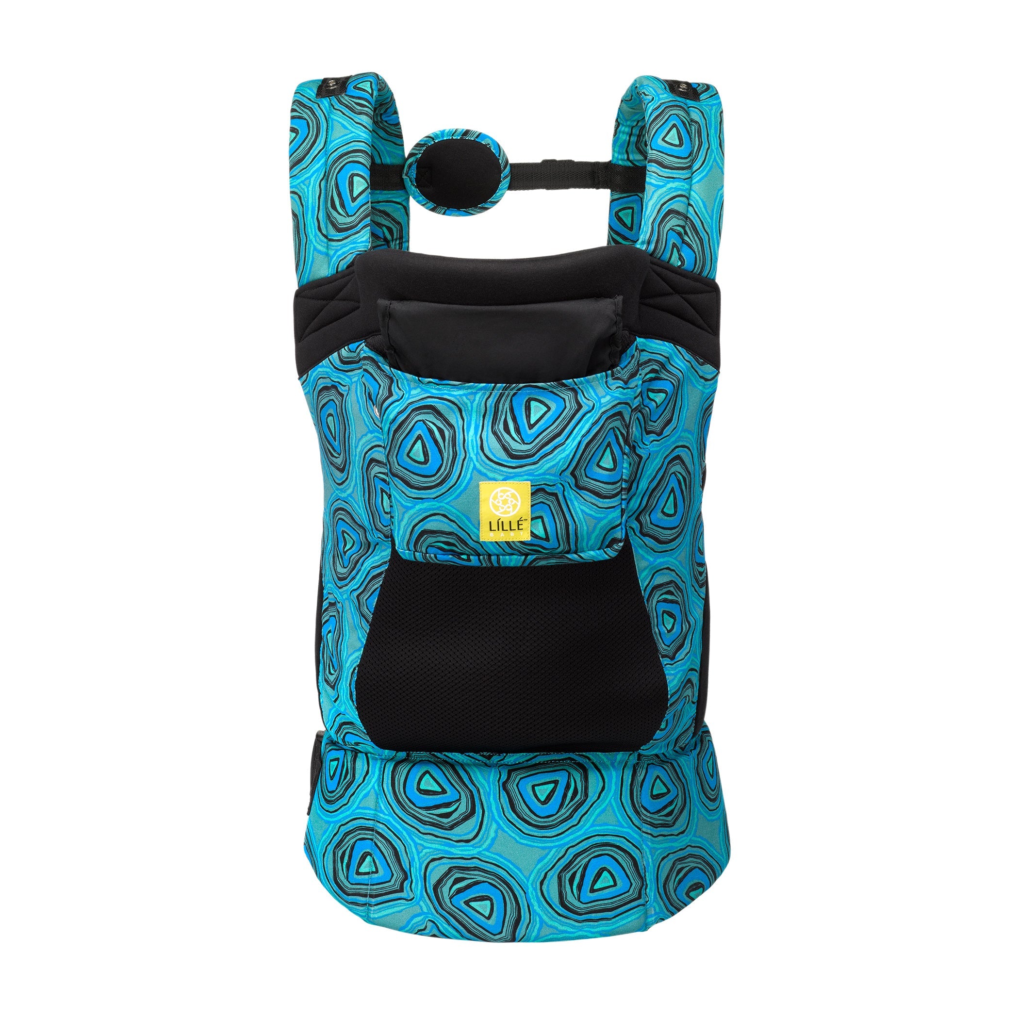 lillebaby carryon baby carrier in blue agate
