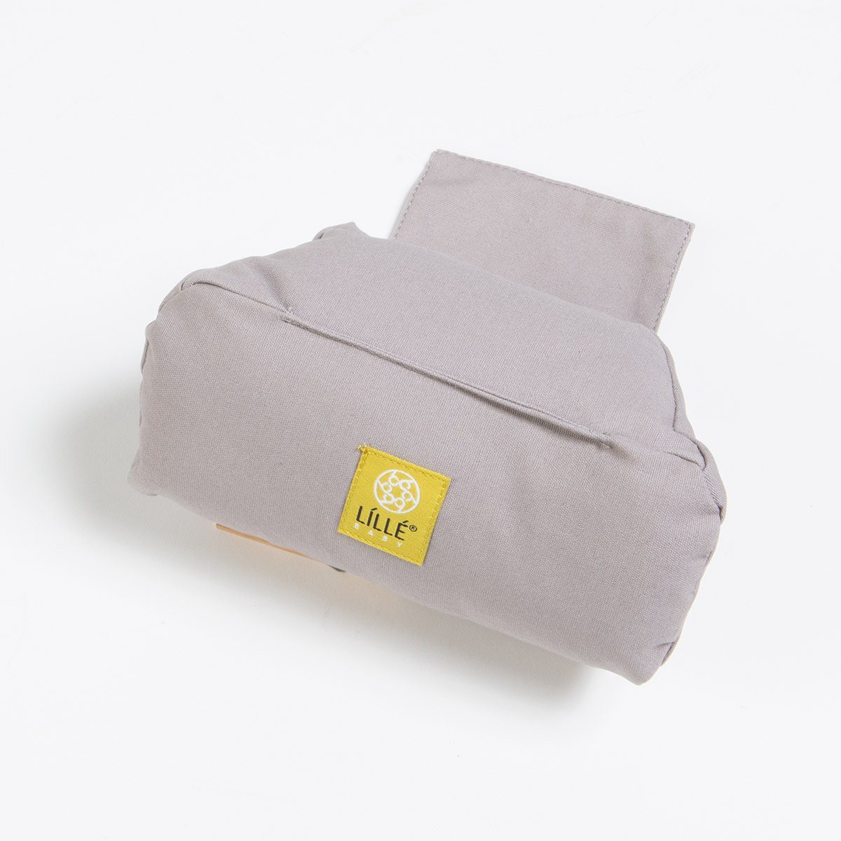 lillebaby infant pillow in gray color