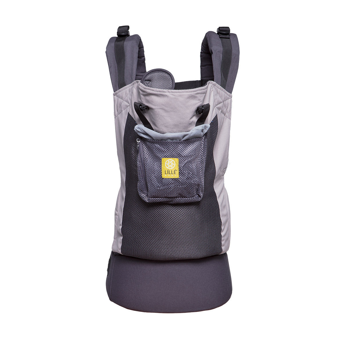 lillebaby carryon airflow baby carrier in charcoal silver