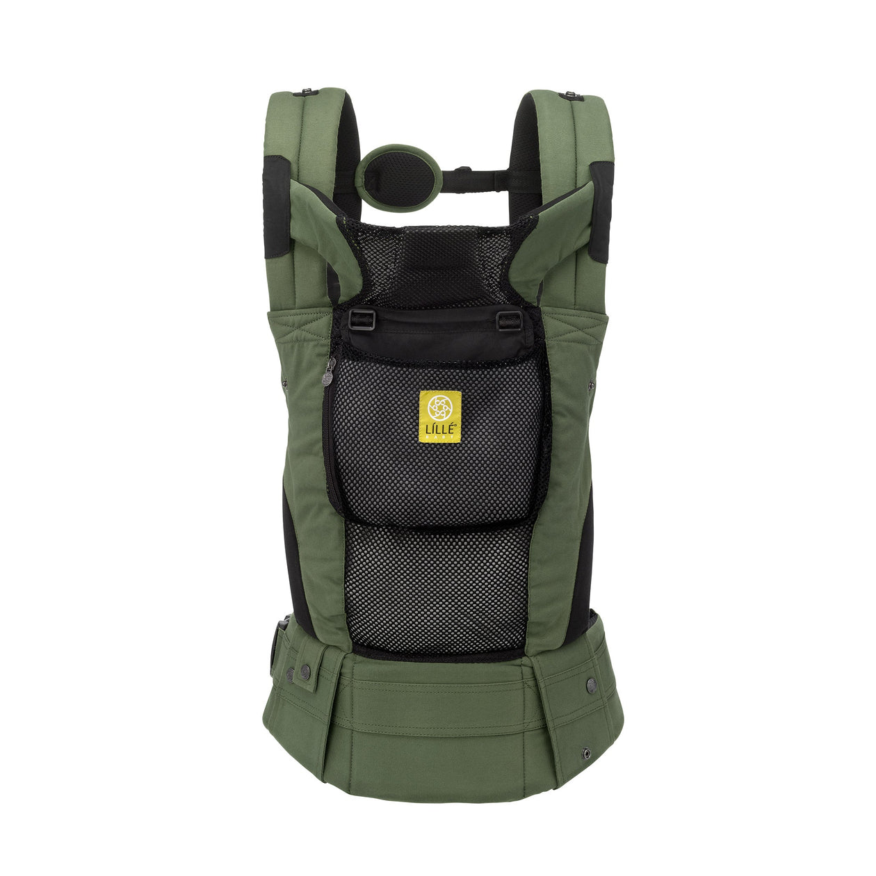 lillebaby complete airflow dlx baby carrier in olive black