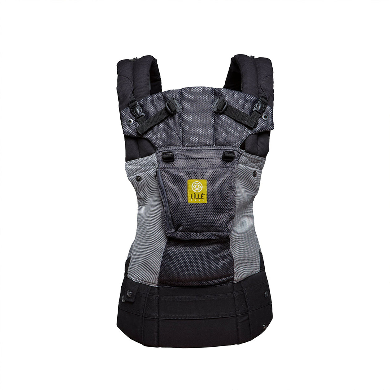 lillebaby complete airflow baby carrier in charcoal silver