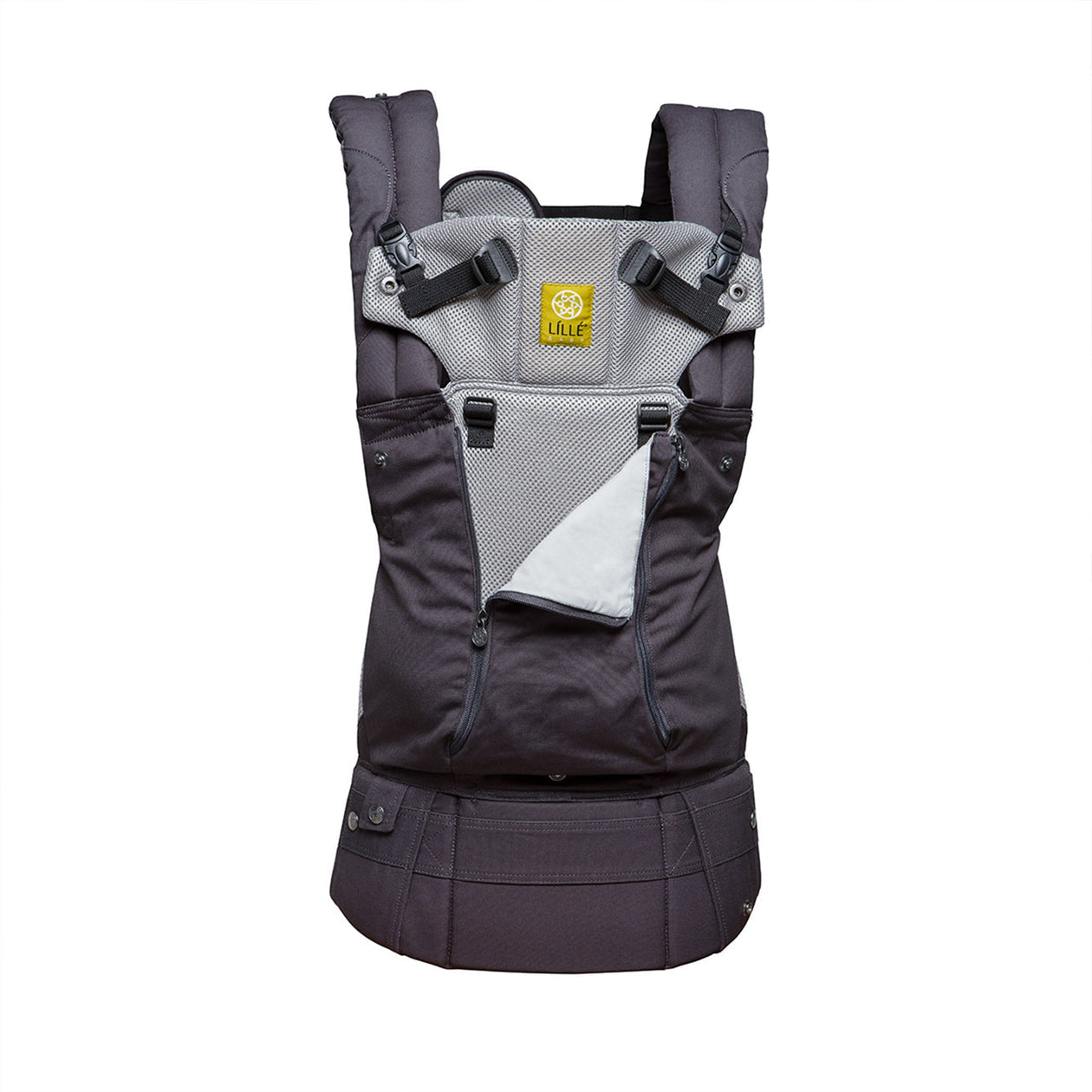 lillebaby complete all seasons baby carrier in charcoal silver