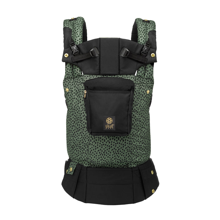 lillebaby complete luxe baby carrier in speckled succulent